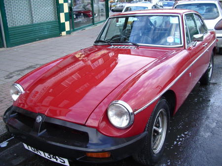MGB GT 1977 Front