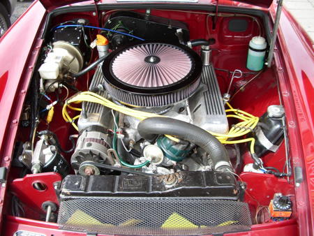 MGB V8 ROADSTER Engine
