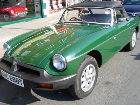 MGB Roadster 1978 front