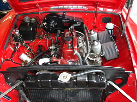 MGB 1968 engine