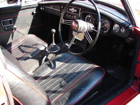 MGC Roadster 1969 Interior