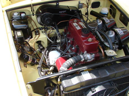 MGB GT MK1 1967 Engine