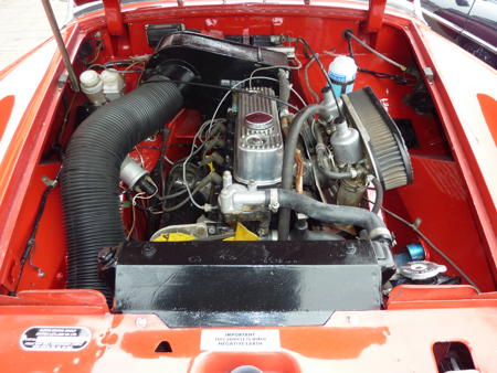 MIDGET, HERITAGE SHELL,1970 Engine