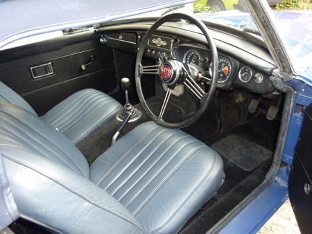 MGC Roadster 1969 Interior