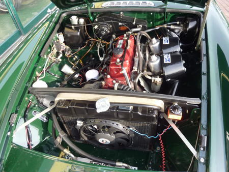 MGB HERITAGE SHELL,1967 Engine