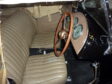MG TD 1953 interior
