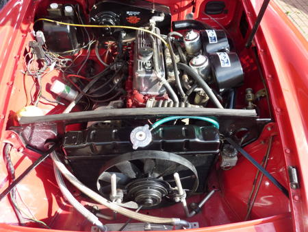 MGB GT HERITAGE SHELL 1972 engine