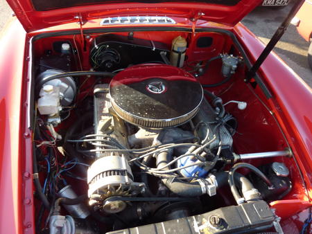 MGB V8 Roadster Engine