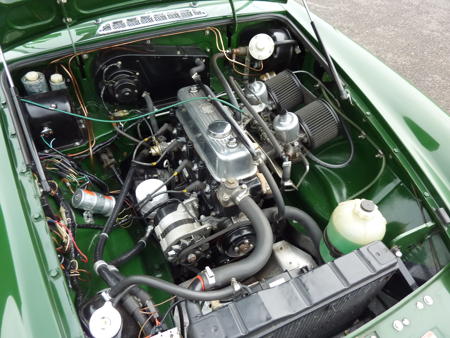 MGB GT 1971 Engine