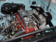 MGB 1965 Iris blue engine