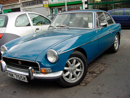 MGB GT 1971 Front
