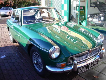 MGB GT,RARE 1967 Front