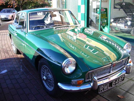 MGB GT,RARE 1967 Front