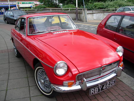 MGB GT 1967 Front