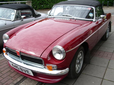 MGB V8 ROADSTER Front