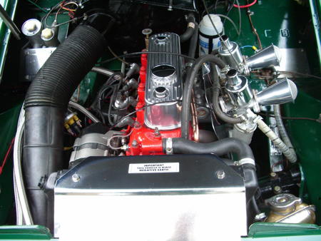 Austin Healey Sprite,1965,HERITAGE SHELL Engine