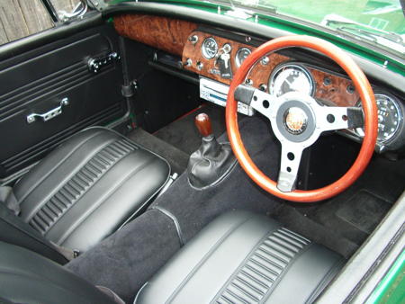 Austin Healey Sprite,1965,HERITAGE SHELL Interior