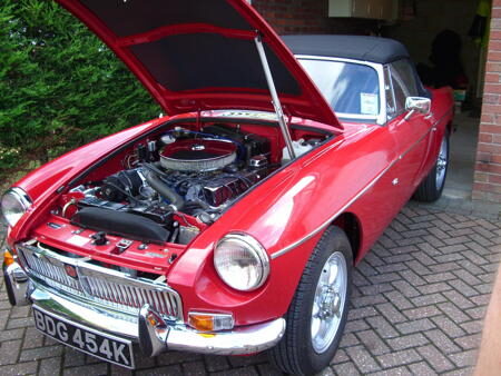 HERITAGE SHELL 3.5l V8 ROADSTER Front