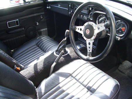 MGB GT 1970 Interior