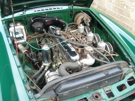 MGC ROADSTER - 1968 Engine