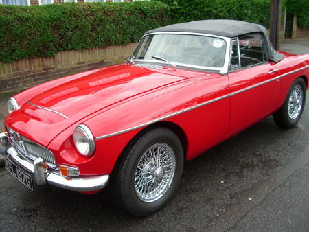 MGC Roadster 1969 Front