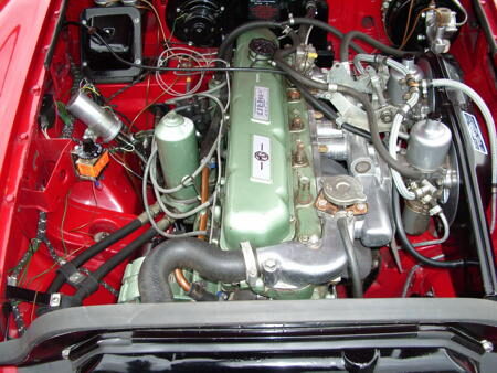MGC Roadster 1969 Engine