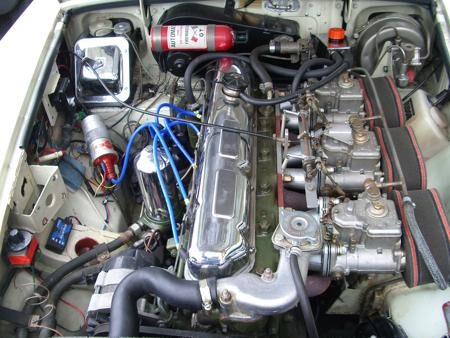 MGC Roadster - 1968 Engine