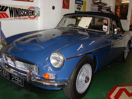 MGC Roadster - 1968 Front