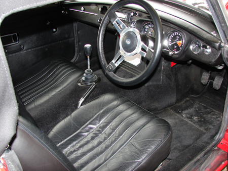 MGB 1968 interior