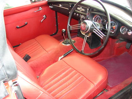 MGB 1966 Interior