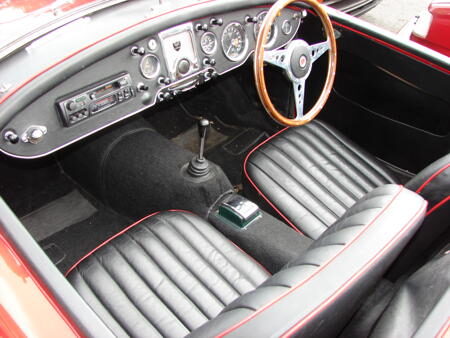 MGA 1600 MK2, 1962 Interior