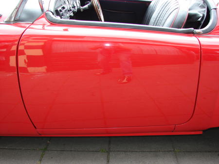 MGA 1600 MK2, 1962 Side door