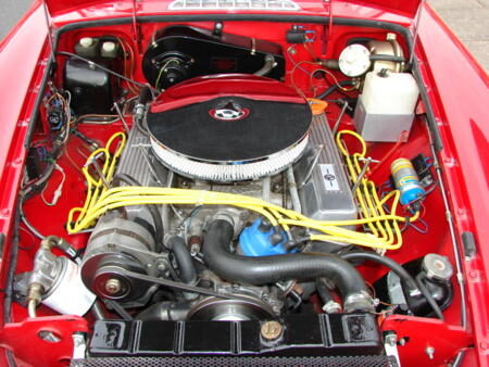 MGB V8 Roadster - HERITAGE SHELL - 1973 Engine