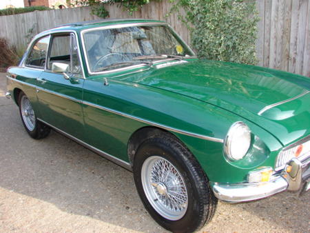 MGC GT - 1970 Front