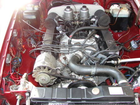 Factory MGB GT V8 - 1973 Engine