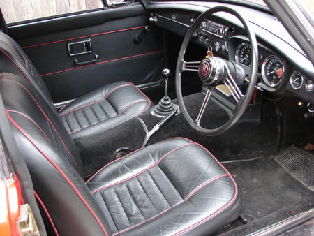 MGC GT - 1969 Interior