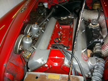 MGA Twin cam roadster - 1959 Engine