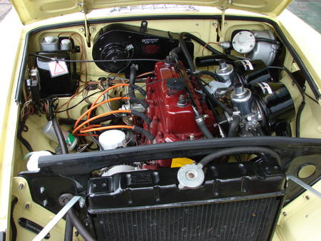 MGB GT - 1969 Engine