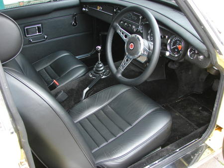 MGB GT - 1969 Interior