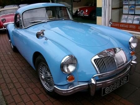 MGA Coupe 1600 mk1 - 1959 Front