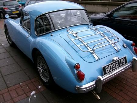 MGA Coupe 1600 mk1 - 1959 Back