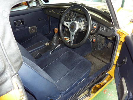 MGB 1972 Interior