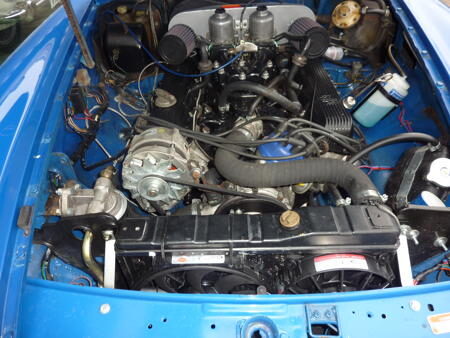 MGB V8 Roadster - 1975 Engine