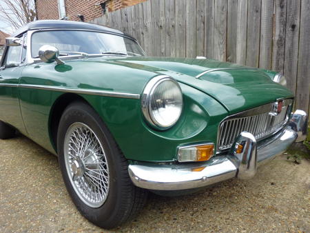 MGC Roadster - 1968 Front