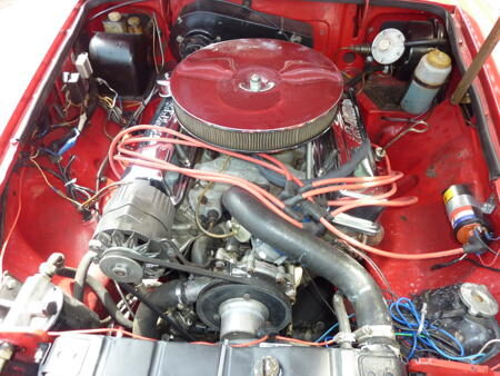 MGB V8 Roadster - 1971 Engine