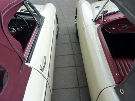 MGA 1962 AND MGB 1962 Sides