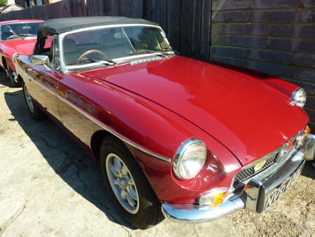 MGB roadster 1973 Front