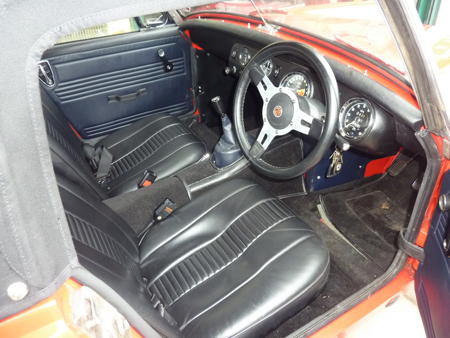 HERITAGE SHELL MIDGET 1971 Interior