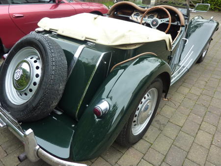 MG TF 1954 Back