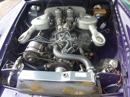 FACTORY GT V8,1974 Engine